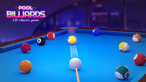 Pool Billiards 3D: bi a 8 screenshot