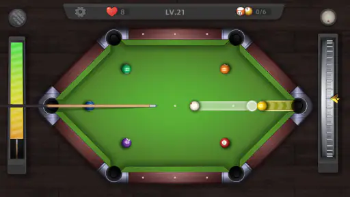 Pool Billiards 3D: bi a 8 screenshot