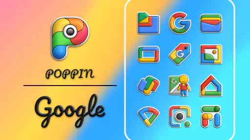 Poppin icon pack screenshot