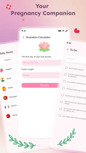 Pregnancy Tracker & Baby Diary screenshot