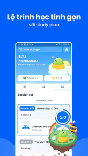 Prep Học& Luyện thi Thông Minh screenshot