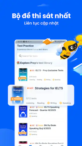 Prep Học& Luyện thi Thông Minh screenshot