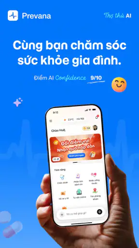 Prevana – Trợ lý Y tế AI screenshot