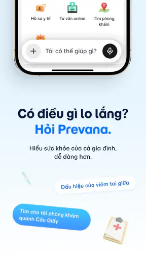 Prevana – Trợ lý Y tế AI screenshot