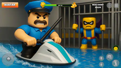 Prison Escape: Police Obby Run screenshot