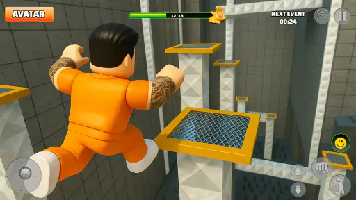 Prison Escape: Police Obby Run screenshot