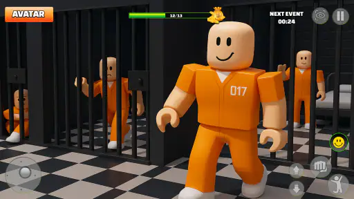 Prison Escape: Police Obby Run screenshot
