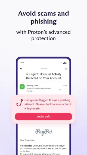 Proton Mail: Encrypted Email screenshot
