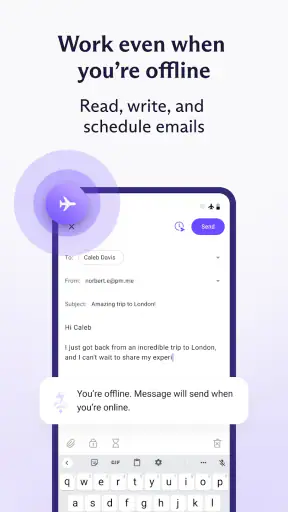 Proton Mail: Encrypted Email screenshot