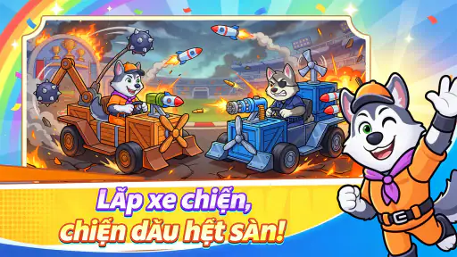 Pup Crash: DIY Racing Cars screenshot