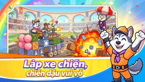 Pup Crash: DIY Racing Cars screenshot