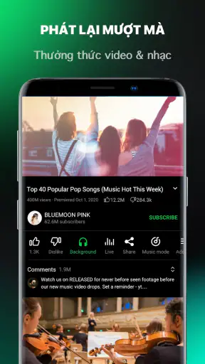 Pure Tuber: Video & Âm nhạc screenshot