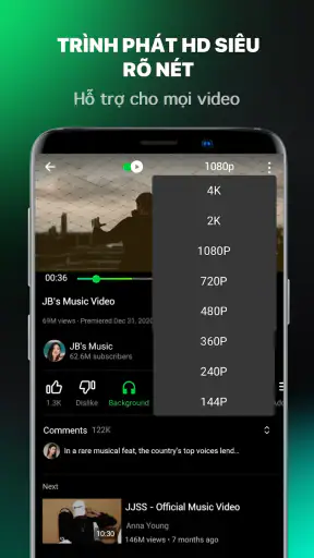 Pure Tuber: Video & Âm nhạc screenshot