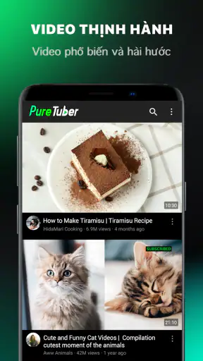 Pure Tuber: Video & Âm nhạc screenshot