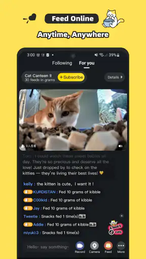 Purrrr screenshot