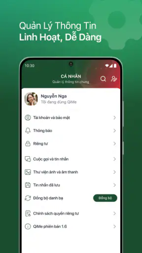 QiMe screenshot