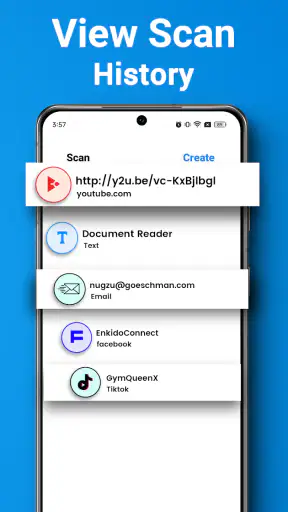 QR Barcode Scanner & Generator screenshot