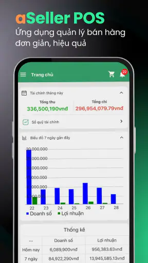 Quản lý bán hàng - aSeller POS screenshot