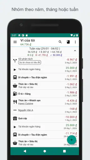 Quản lý chi tiêu screenshot