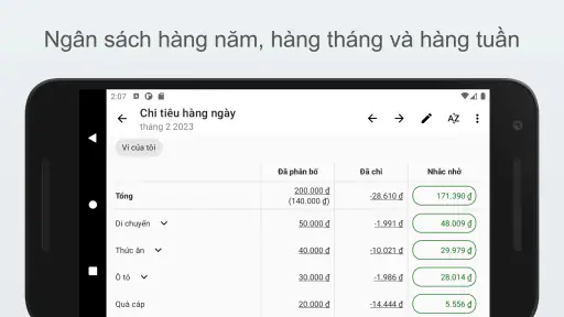 Quản lý chi tiêu screenshot