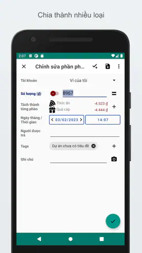 Quản lý chi tiêu screenshot