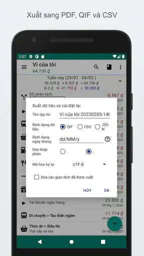 Quản lý chi tiêu screenshot
