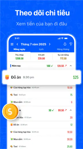 quản lý chi tiêu cá nhân screenshot