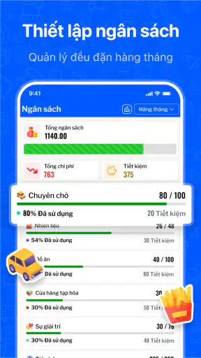 quản lý chi tiêu cá nhân screenshot