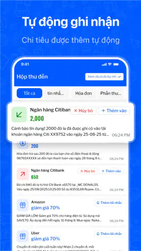 quản lý chi tiêu cá nhân screenshot