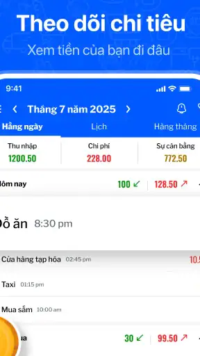 quản lý chi tiêu cá nhân screenshot