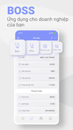 Quản lý Thu Chi, Kho, Bán Hàng screenshot
