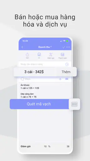 Quản lý Thu Chi, Kho, Bán Hàng screenshot