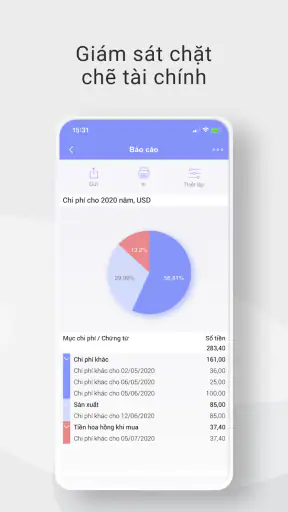 Quản lý Thu Chi, Kho, Bán Hàng screenshot