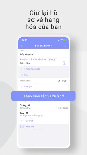 Quản lý Thu Chi, Kho, Bán Hàng screenshot