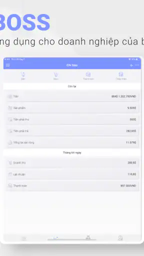 Quản lý Thu Chi, Kho, Bán Hàng screenshot