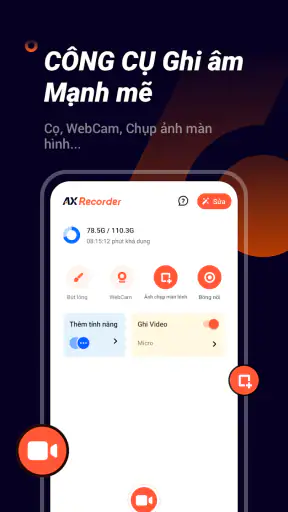 Quay video màn hình screenshot