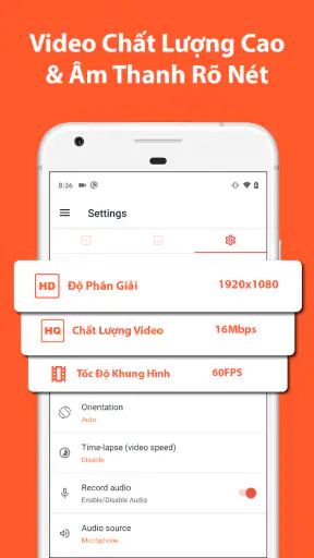 Quay video màn hình - AZ screenshot