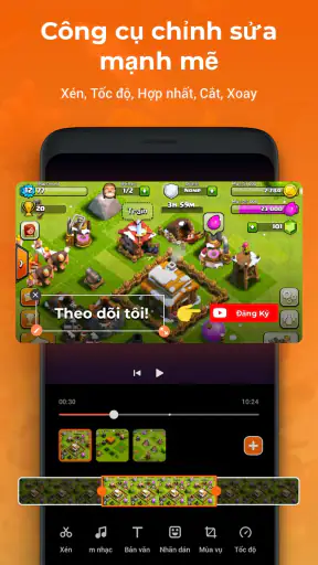 Quay video màn hình: XRecorder screenshot
