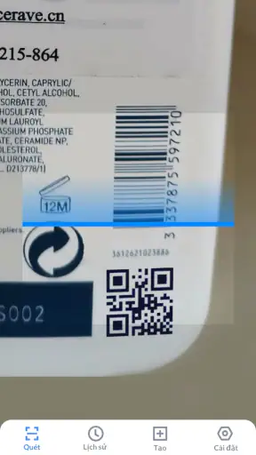 Quet Mã QR & Máy Quét Mã Vạch screenshot