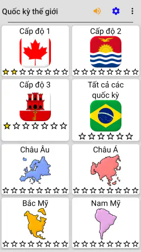Quốc kỳ của tất cả quốc gia screenshot