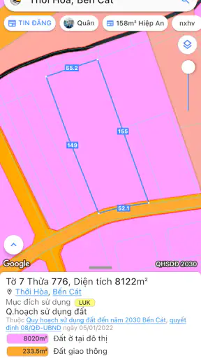 Quy Hoạch Bình Dương screenshot
