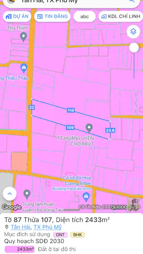 Quy Hoạch BRVT screenshot