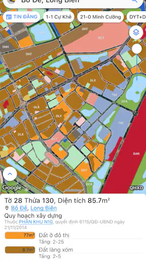 Quy Hoạch Hà Nội screenshot