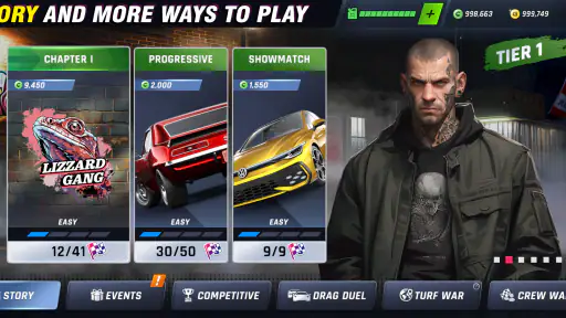 Racing Kingdom Car Drag Race screenshot
