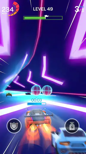 Racing Rush 3D: Game Đua Xe screenshot