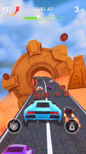 Racing Rush 3D: Game Đua Xe screenshot