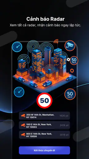 Radar Go-X: HUD, GPS, Kaarte screenshot
