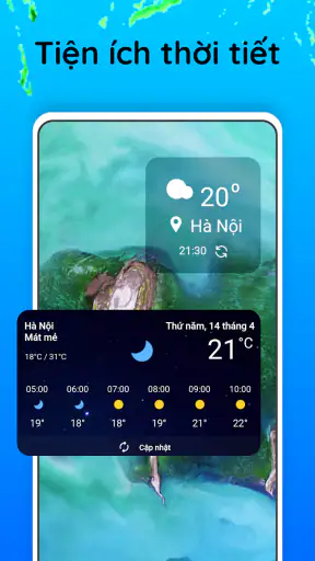 Radar thời tiết trực tiếp screenshot