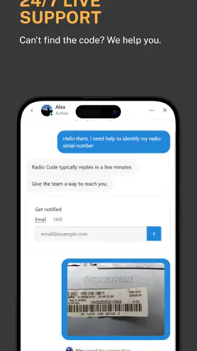 Radio Code for Renault screenshot
