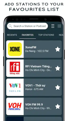 Radio Việt Nam đài phát thanh screenshot